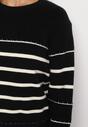 Pulover Negru cu alb