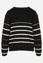 Pulover Negru cu alb