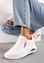 Sneakers Alb cu roz