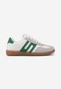 Sneakers Alb cu verde