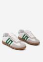 Sneakers Alb cu verde