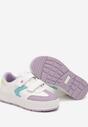 Pantofi sport Alb cu mov
