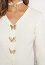 Cardigan Alb