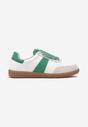 Sneakers Alb cu verde