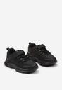 Czarno-Szare Buty Sportowe Typu Sneakersy Zapinane na Rzep Veriani