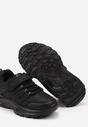 Czarno-Szare Buty Sportowe Typu Sneakersy Zapinane na Rzep Veriani
