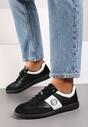 Sneakers Negru cu alb
