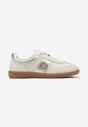 Sneakers Bej cu auriu