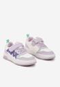 Pantofi sport Alb cu mov