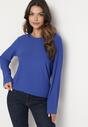 Niebieska Prążkowana Bluzka Longsleeve Gigiora