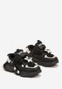 Czarne Buty Sportowe Sneakersy z Detalem w Kształcie Gwiazdki Leridae