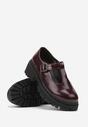 Pantofi casual Bordo