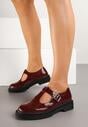 Pantofi casual Bordo