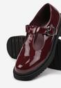 Pantofi casual Bordo