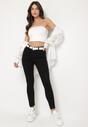 Czarne Jeansy Skinny Bawełniane Push-Up Torialdia