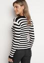 Pulover Negru cu alb