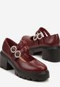 Pantofi casual Bordo