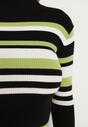 Pulover Verde cu negru