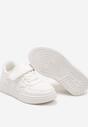 Białe Płaskie Buty Sportowe Sneakersy ze Sznurowaniem i Gwiazdką Sialina