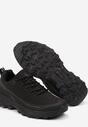Czarne Buty Sportowe Sneakersy na Tłoczonej Podeszwie Seandrith