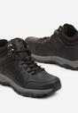 Czarne Buty Trekkingowe Ocieplane Futrem Emmiella