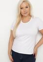 Biały T-shirt z Bawełny w Klasycznym Stylu Venamia