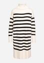 Rochie Crem cu negru