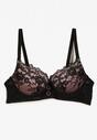 Sutien Negru cu roz