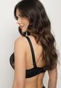 Sutien Negru cu roz