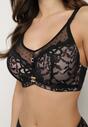 Sutien Negru cu roz
