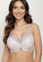 Sutien Gri cu roz