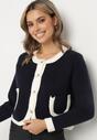 Cardigan Bleumarin