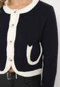 Cardigan Bleumarin