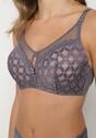 Sutien Gri cu roz