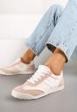 Różowe Sneakersy w Stylu Kultowych Tenisówek Felandris
