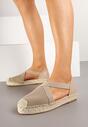 Sötét bézs Espadrilles