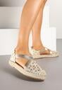 Arany bézs Espadrilles