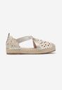 Arany bézs Espadrilles