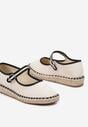 Fehér bézs Espadrilles