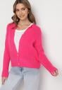 Cardigan Fucsia