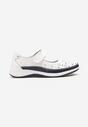 Pantofi casual Alb cu bleumarin
