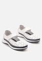 Pantofi casual Alb cu bleumarin