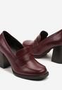 Pantofi casual Bordo