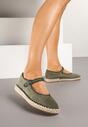 Zöld bézs Espadrilles