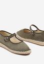 Zöld bézs Espadrilles