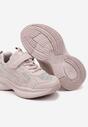 Różowe Buty Sportowe Sneakersy z Cyrkoniami Rivresia