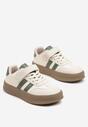 Pantofi sport Bej cu verde