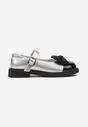 Pantofi casual Negru cu argintiu