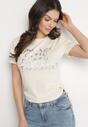 T-shirt Bej deschis