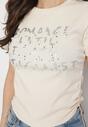 T-shirt Bej deschis